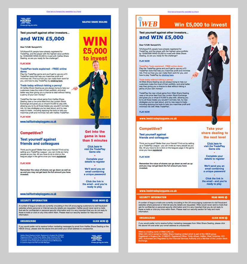 email newsletters designs